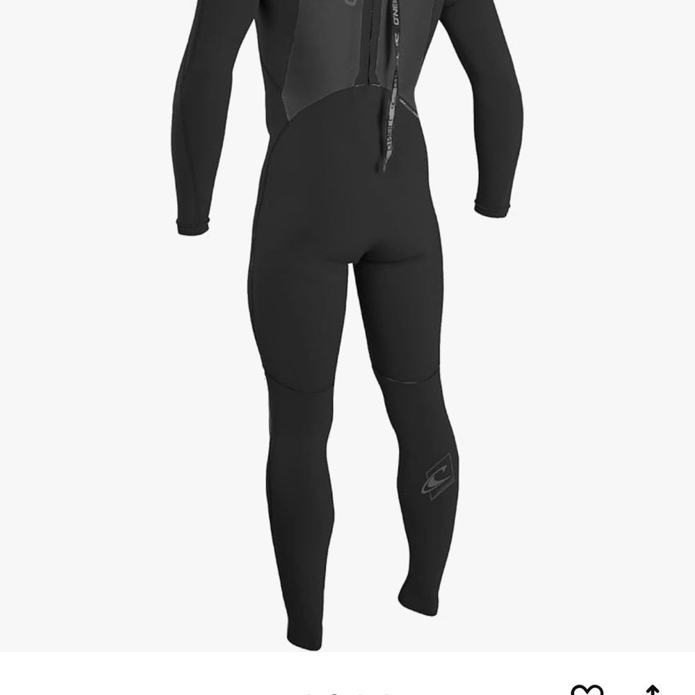 O’Neill Men’s epic 4/3 mm Back Zip Full Wetsuit - Picture 2 of 6
